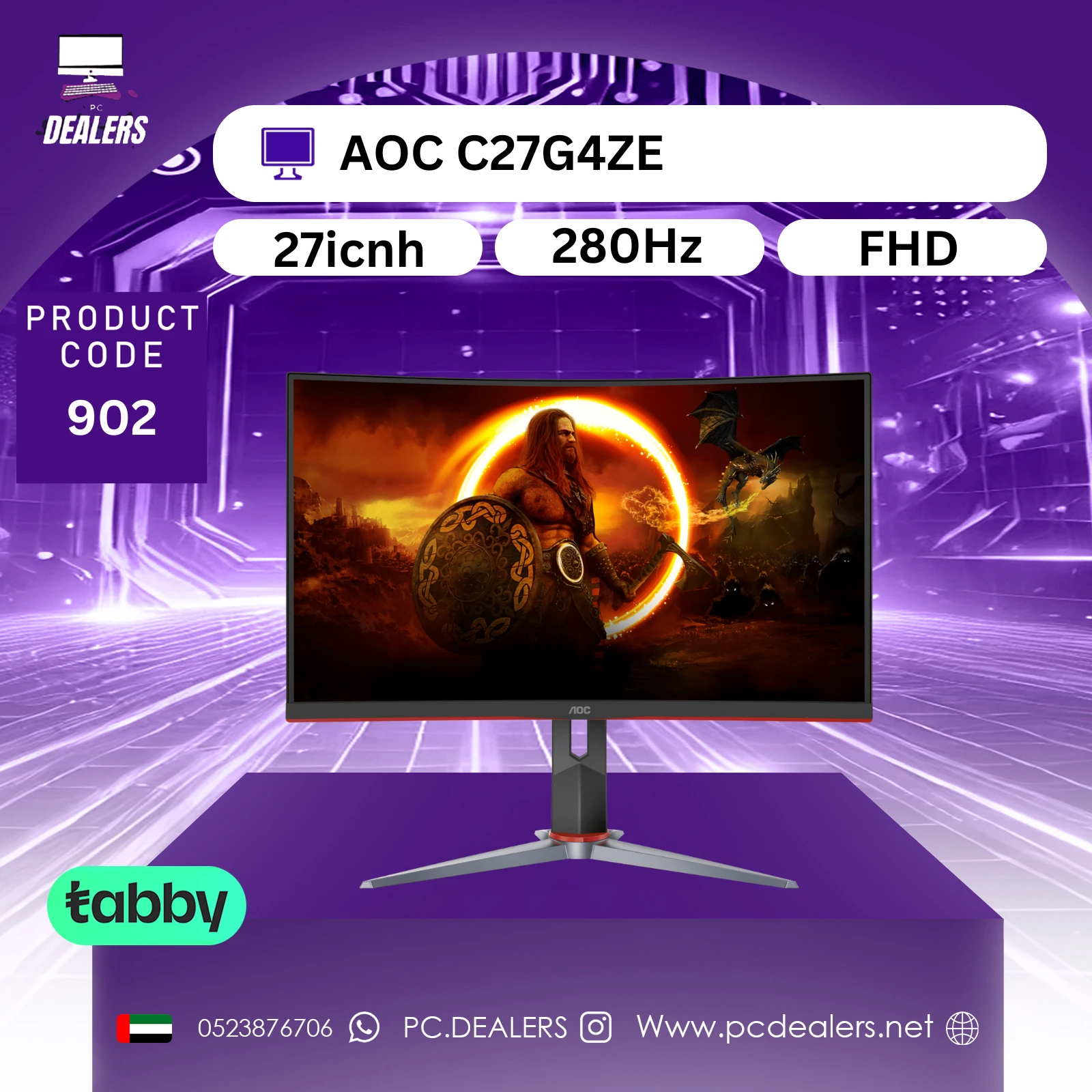 AOC C27G4ZE w AOC C27G4ZE | 902 - الصورة 1