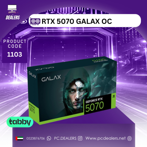 GALAX GeForce RTX™ 5070 1-Click OC