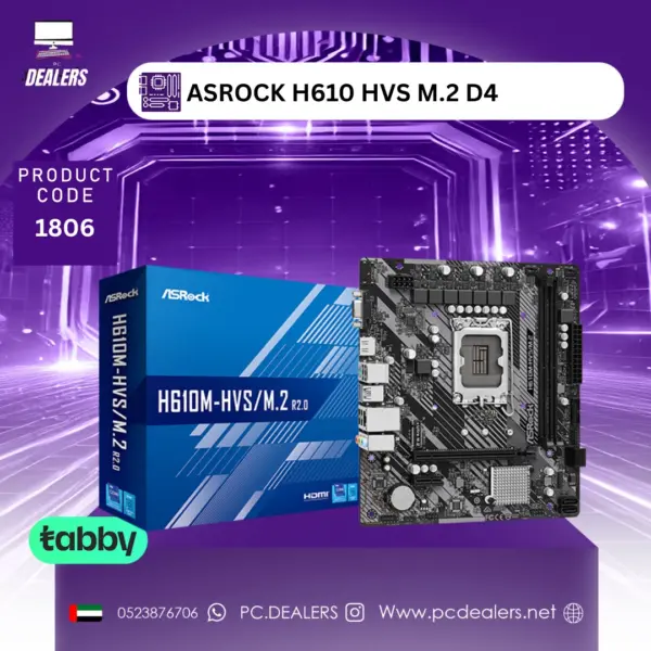 ASROCK h610 hvs m.2 d4 |1806