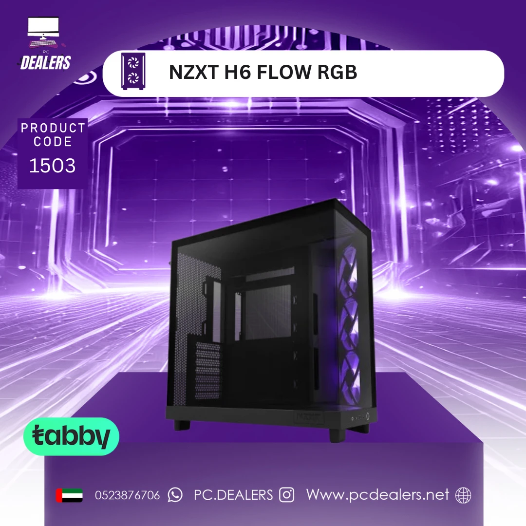 H6 W NZXT H6 FLOW RGB - الصورة 1