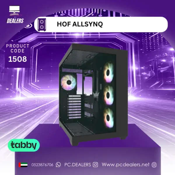 HOF ALLSYNQ PC CASE (4 Fans)