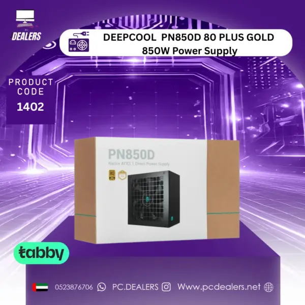 DEEPCOOL PN850D 80 PLUS GOLD 850W Power Supply | 1402