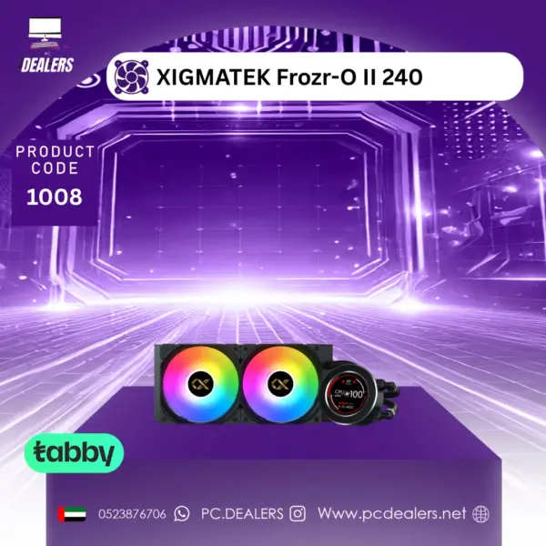 XIGMATEK Frozr-O II 240 BLACK