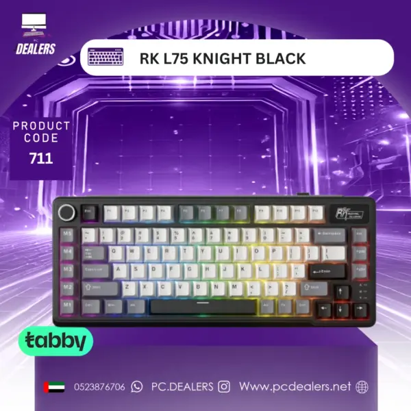 711 | Royal Kludge L75 75% Wireless Mechanical Keyboard