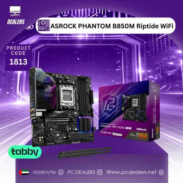 ASROCK PHANTOM GAMING B850M Riptide WiFi