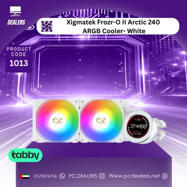 XIGMATEK Frozr-O II 240 WHITE