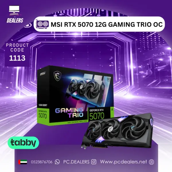 MSI RTX 5070 12G GAMING TRIO OC