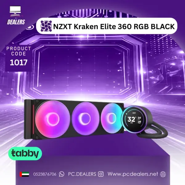 NZXT Kraken Elite 360 RGB  BLACK