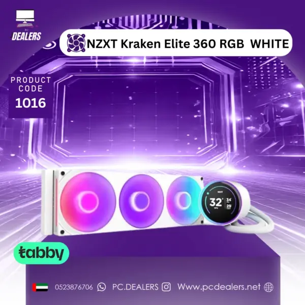 NZXT Kraken Elite 360 RGB  WHITE