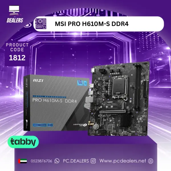 MSI PRO H610M-S DDR4