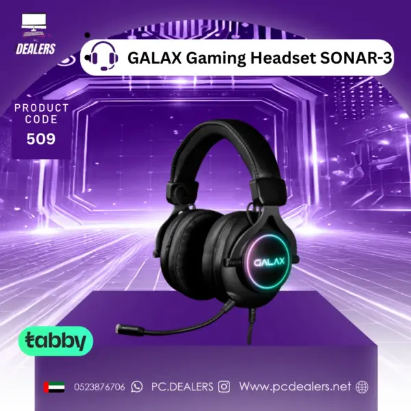 GALAX Gaming Headset SONAR 3