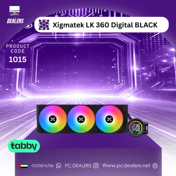 Xigmatek LK 360 Digital BLACK