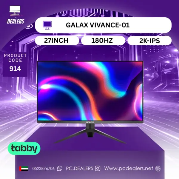 GALAX VIVANCE-01 2k, 180hz , IPS 27inch