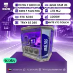 RYZEN 7 9800X 3D & RTX5080 HYTE Y70 CASE |FULL PC 312