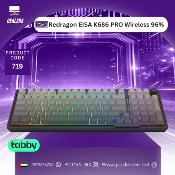 Redragon EISA K686 PRO Wireless 96% | 719