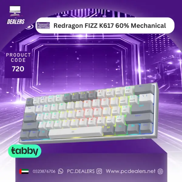 Redragon FIZZ K617 60% Mechanical Keyboard | 720