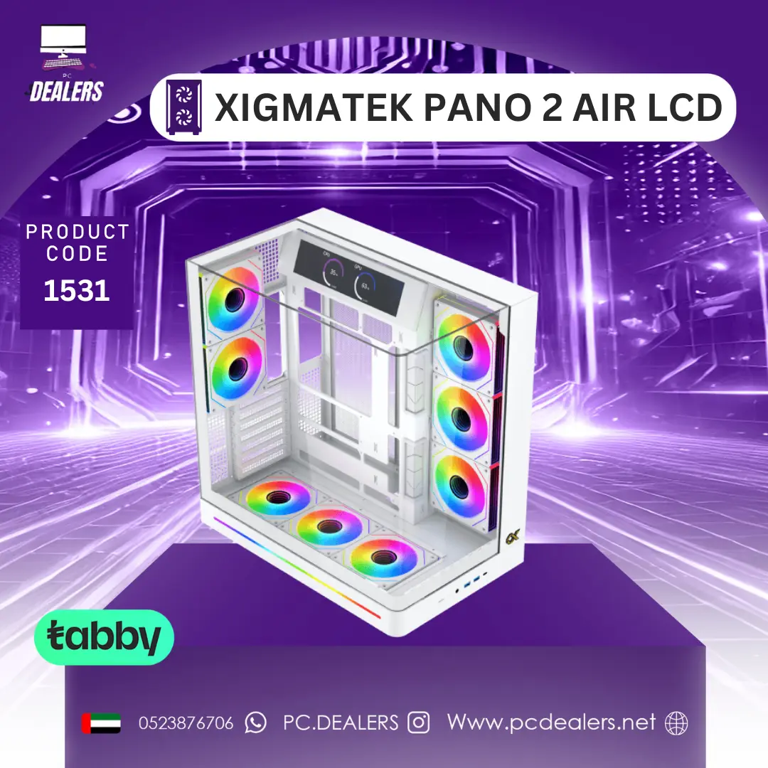 pano2 (XIGMATEK PANO 2 AIR LCD (LCD not included - الصورة 1