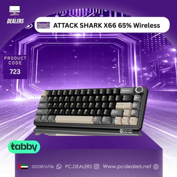 ATTACK SHARK X66 65% Wireless Mechanical Keyboard