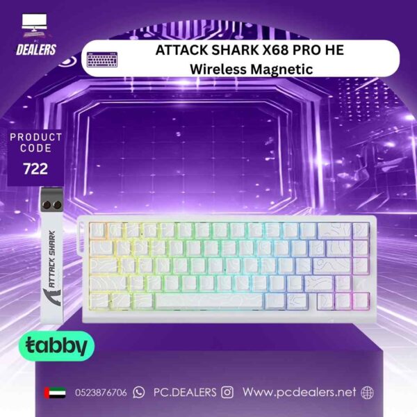 ATTACK SHARK X68 PRO HE Wireless Magnetic