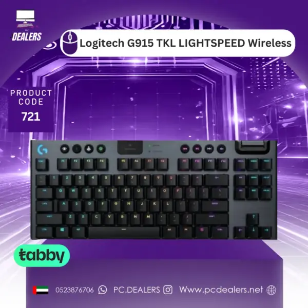 Logitech G915 TKL LIGHTSPEED Wireless