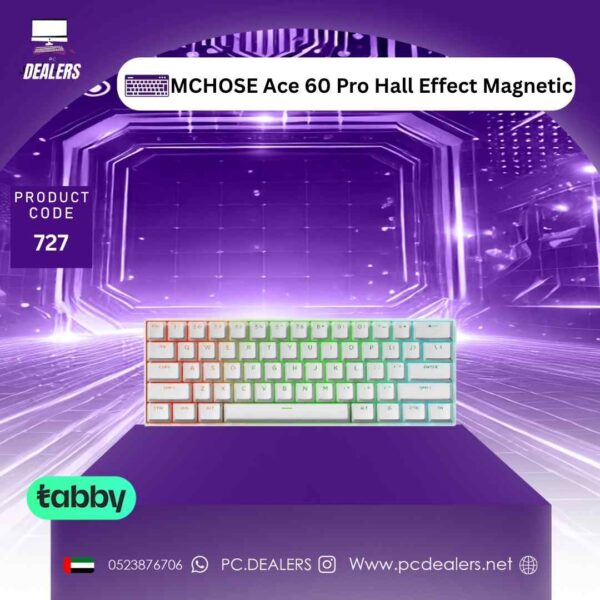 MCHOSE Ace 60 Pro Hall Effect Magnetic Gaming Keyboard