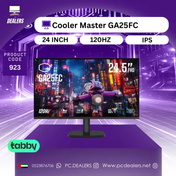 Cooler Master GA25FC 120hz 24inch