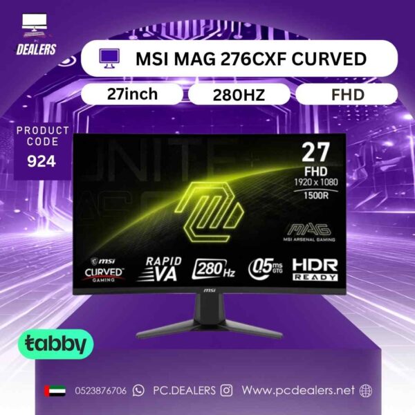 MSI MAG 276CXF 27INCH 280HZ CURVED