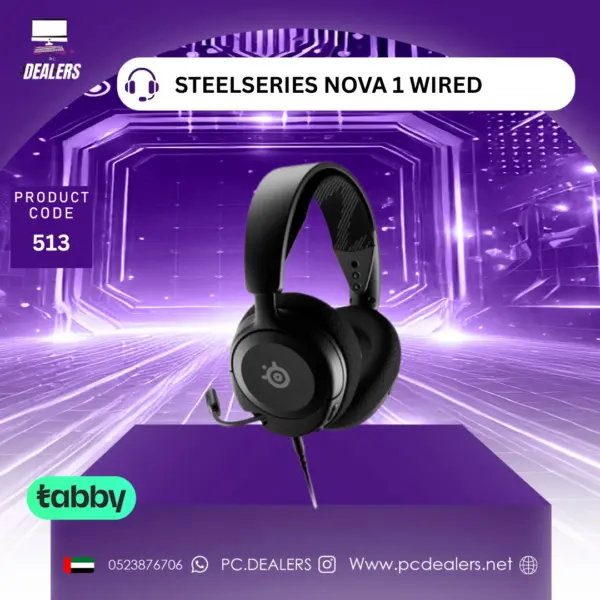 STEELSERIES HEADSET NOVA 1 WIRED
