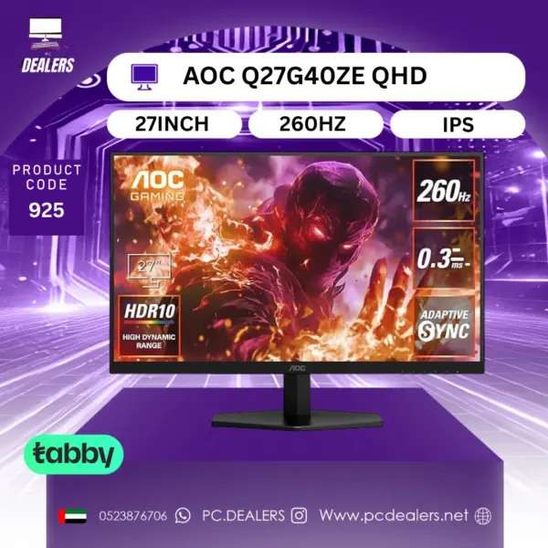 AOC Q27G40ZE 2k 260hz