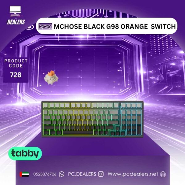 MCHOSE BLACK G98 ORANGE  SWITCH