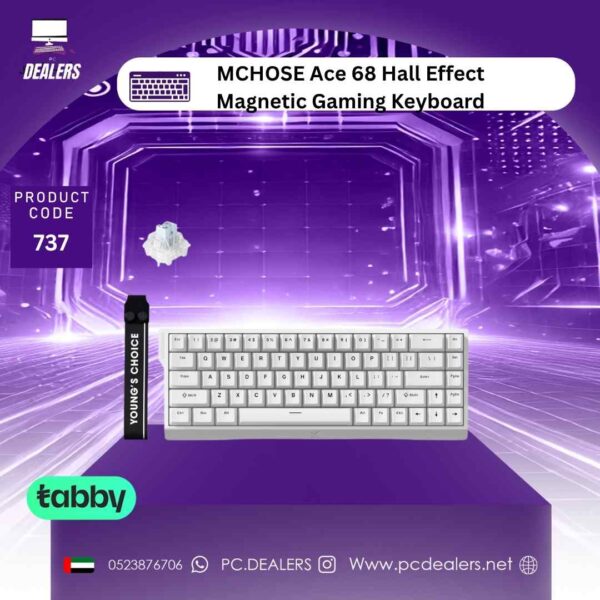 MCHOSE Ace 68 Hall Effect Magnetic Gaming Keyboard