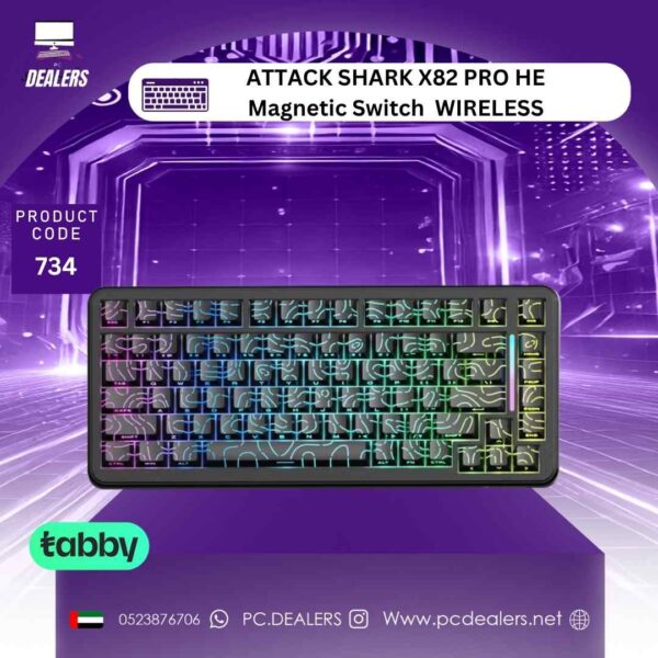 ATTACK SHARK X82 PRO HE Magnetic Switch WIRELESS